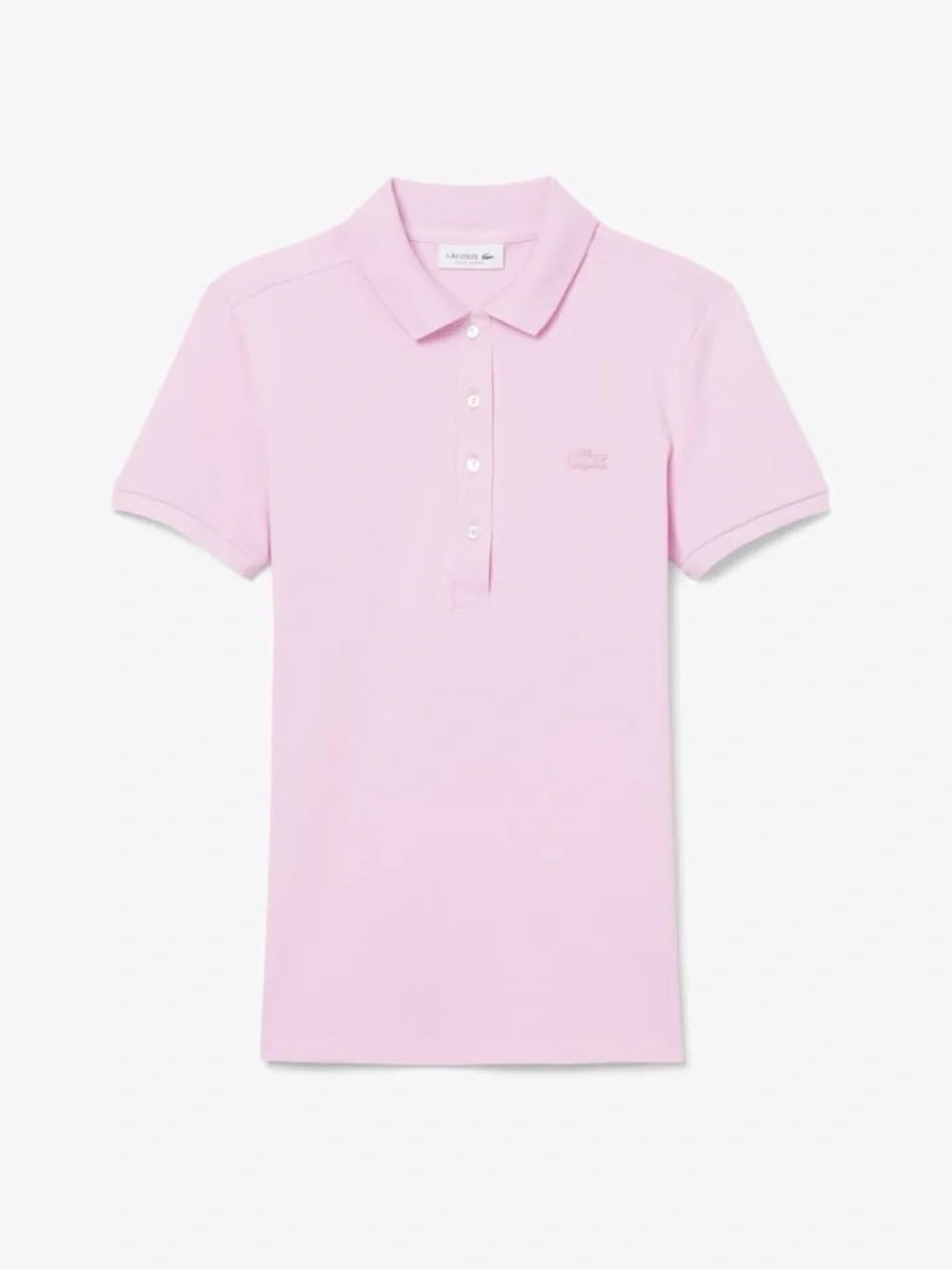 Lacoste Women's L.12.D Slim Fit Stretch Mini Piqué Polo - Picture 2 of 11